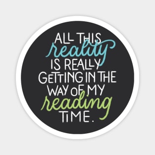 Reality in my Reading Time Magnet